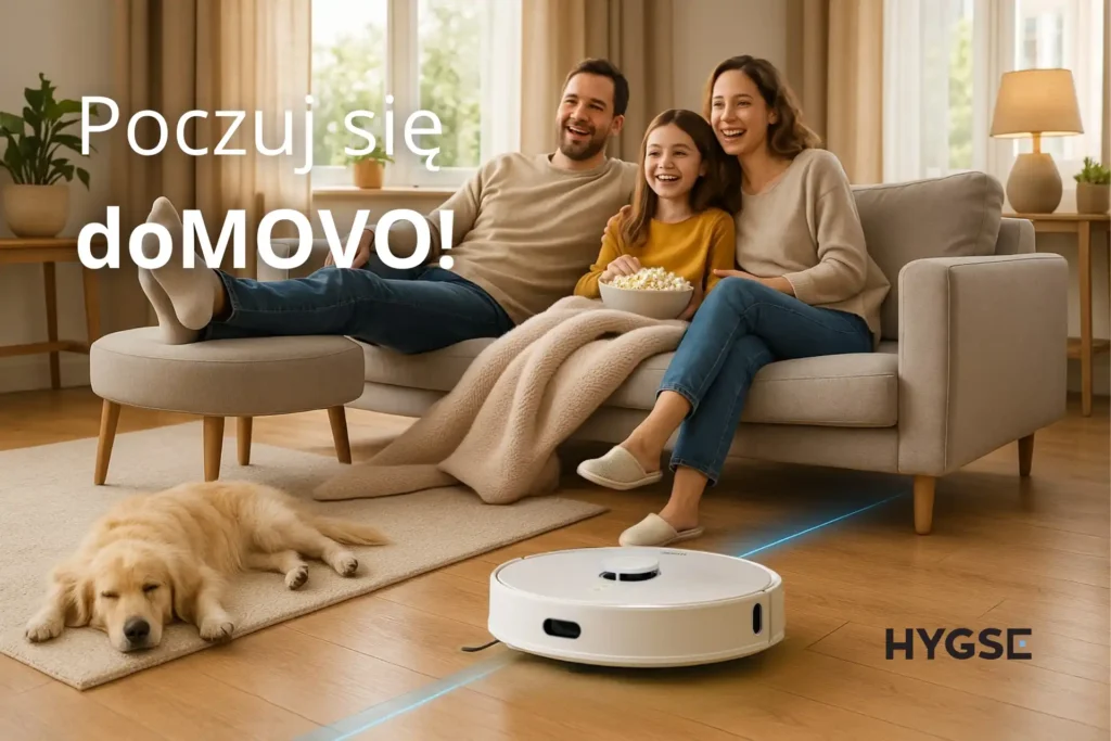 Robot sprzątający z funkcją mopowania Hygse 