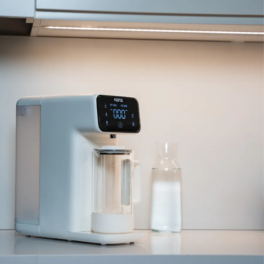 Klarta Aqva w kuchni