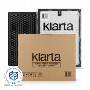 FORSTE - Komplet filtrów z HEPA E11 do oczyszczaczy Klarta FORSTE 4/3/2/1